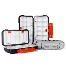 Новинка, коробка для рыболовных снастей, водонепроницаемая двухсторонняя приманка, крючки для хранения, коробки для ловли карпа, рыболовные принадлежности, 12-30 отсеков