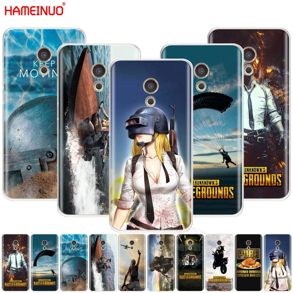 

HAMEINUO Playerunknown's Battlegrounds PUBG Cover phone Case for Meizu M6 M5 M5S M2 M3 M3S MX4 MX5 MX6 PRO 6 5 U10 U20 note plus