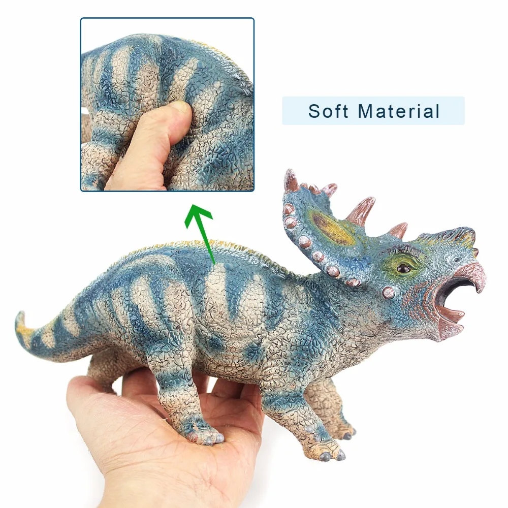 Вибен моделирование Юрского периода Pachyrhinosaurus Maiasaura динозавр игрушки мягкие
