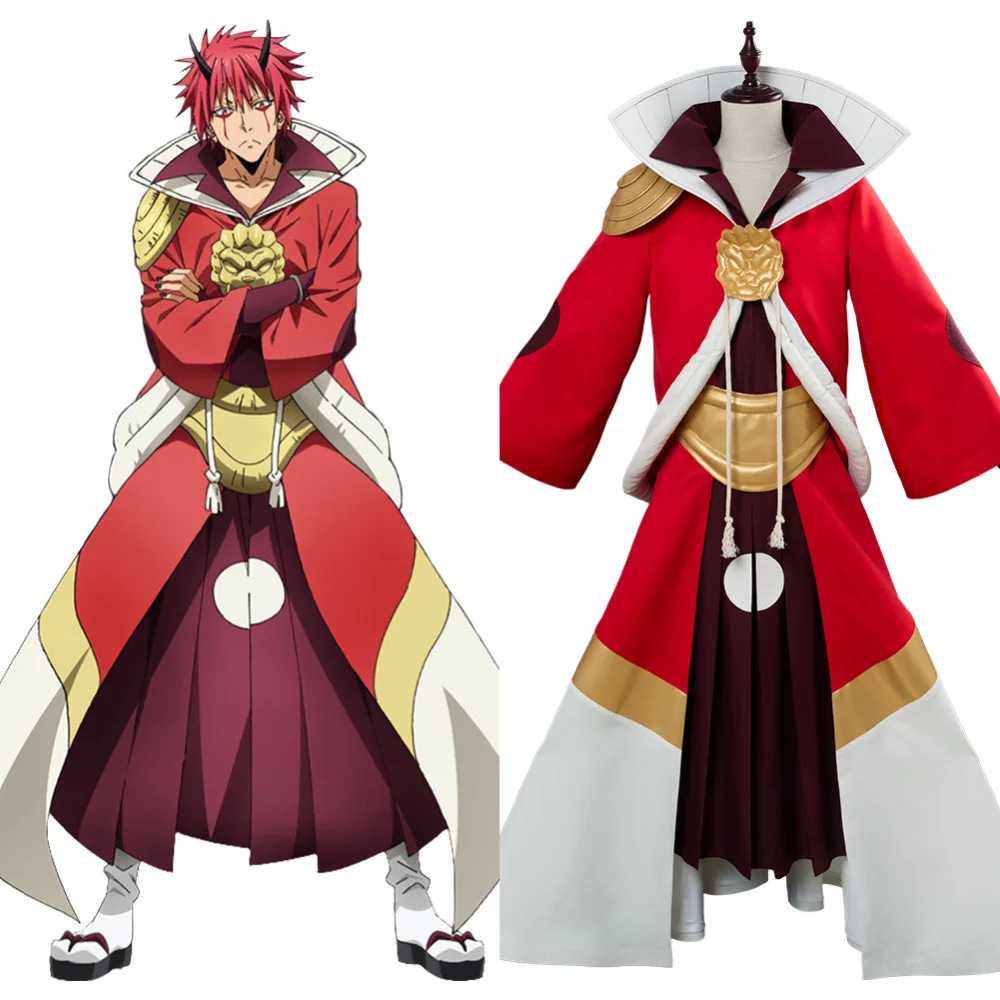 

Anime That Time I Got Reincarnated As A Slim Benimaru Cosplay Costume Halloween Party For Women Men Customized Uniform