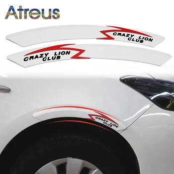 

Atreus Car Wheel eyebrow decorative Anti-collision Strip Sticker for Audi A4 B6 B8 VW Passat B5 B7 Skoda Octavia A7 A5 Renault