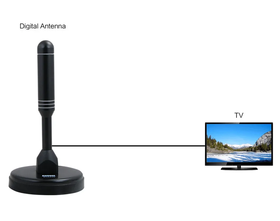 August DTA235 Indoor TV Antenna