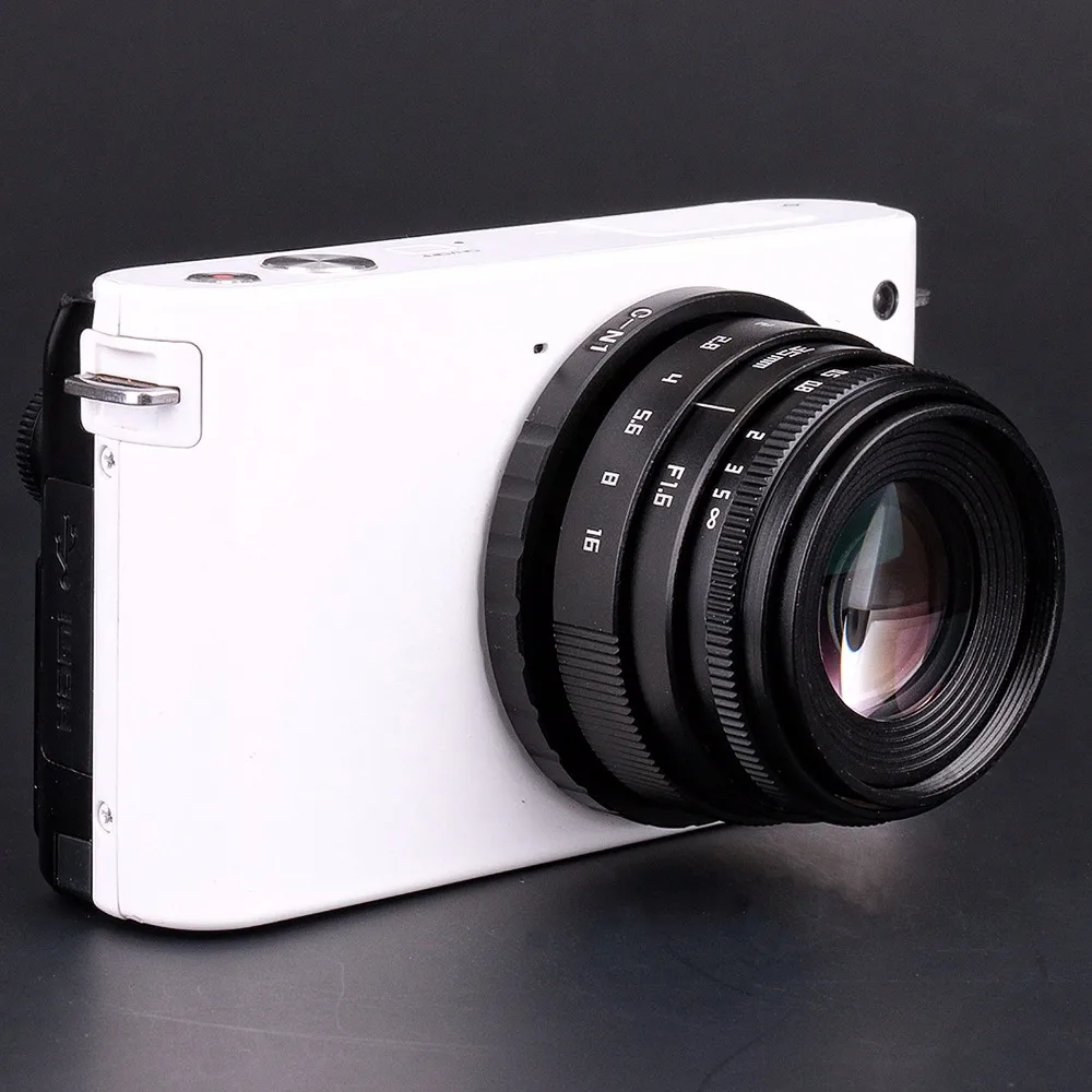fujian 35 мм f1.6 C крепление объектива камеры II+ C-N1 адаптер для Nikon 1 S2 J5 J4 J3 J2 V1 V2 V3 N1 AW1