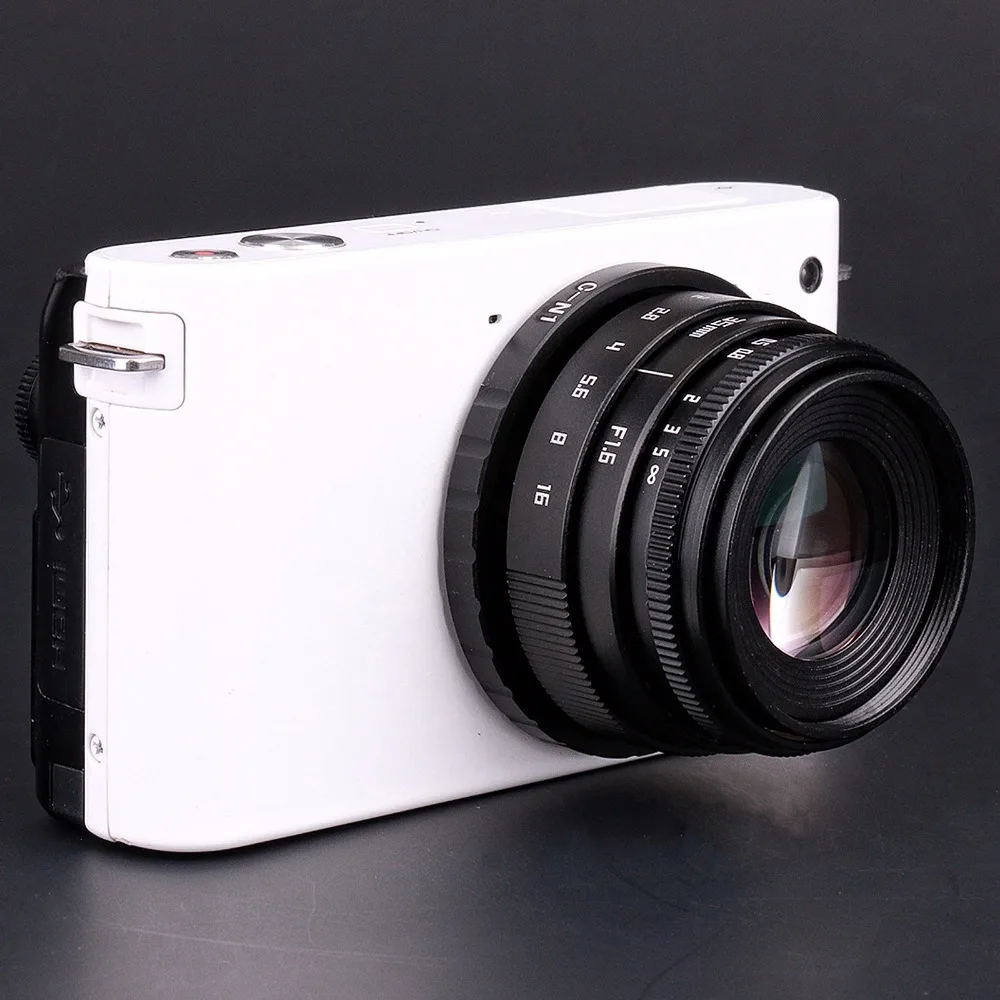 Новый адаптер для камеры fujian 35 мм f1.6 C объектив II + N1 Nikon 1 S2 J5 J4 J3 J2 V1 V2 V3 AW1|35mm f1.6|fujian