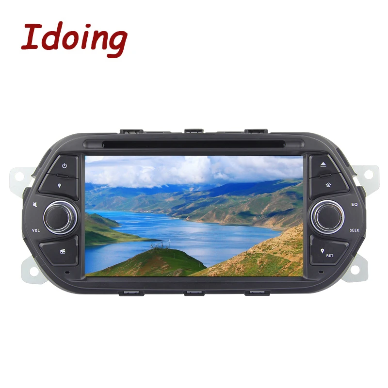 Excellent Idoing Android 7.1 2G+16G 4Core Steering-Wheel 1 Din For Fiat Aegea/Tipo/Egea Car Video Multimedia Player Fast Boot Wifi GPS 3G 3