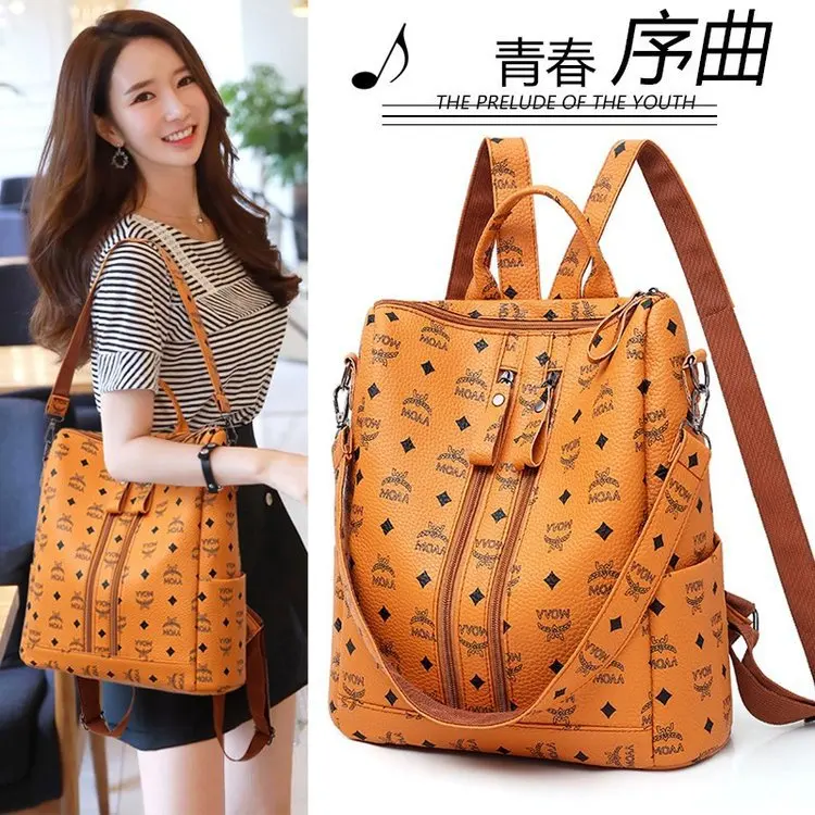

New shoulder backpack fashion atmosphere shopping source women's bag luxury backpack