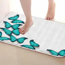 Бабочка Стиль открытый Коврики S, забавные Нескользящие Для ванной Коврики, двери Коврики S, дверь входная Коврики s