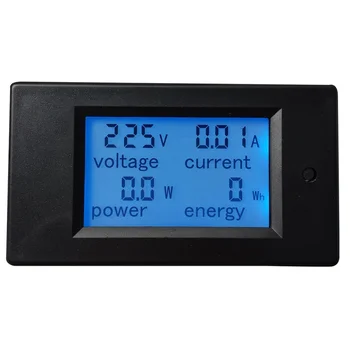 

Portabel AC 80-260V LCD Digital 20A Volt Watt Power Meter Ammeter Voltmeter Tester