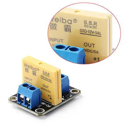 

Channel SSR Solid State Relay High-low Trigger 5A 12V For UNO R3 N29