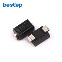 500 шт. SMD 1N4007 M7 SMA 1A 1000 В выпрямительный диод
