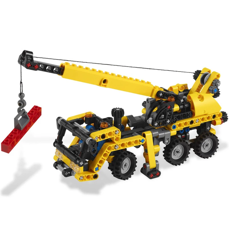 Decool 3349 292 шт. техника серии отслежены подвижный подъёмный кран Модель Building Block