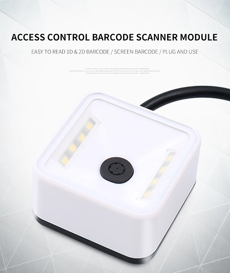 Controle de Acesso Chegam Novas High End Mini 2d - 1d qr Fixo Montar Barcode Scanner Led Vermelho Ep7000 Pro 5 2d 1d qr fixo montar barcode scanner