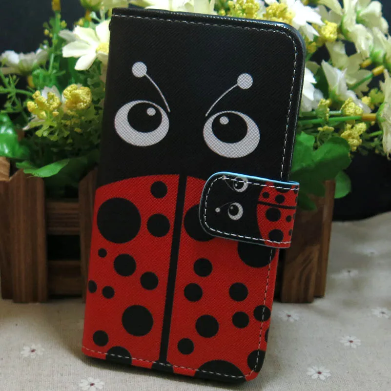 

1x Cool Ladybug Ladybird Wallet Flip case cover for Huawei Honor 3C 4C 4X 5X 5C 6C 6X 7X 6 7 8 9 Lite V9 Play 7C 10 V10