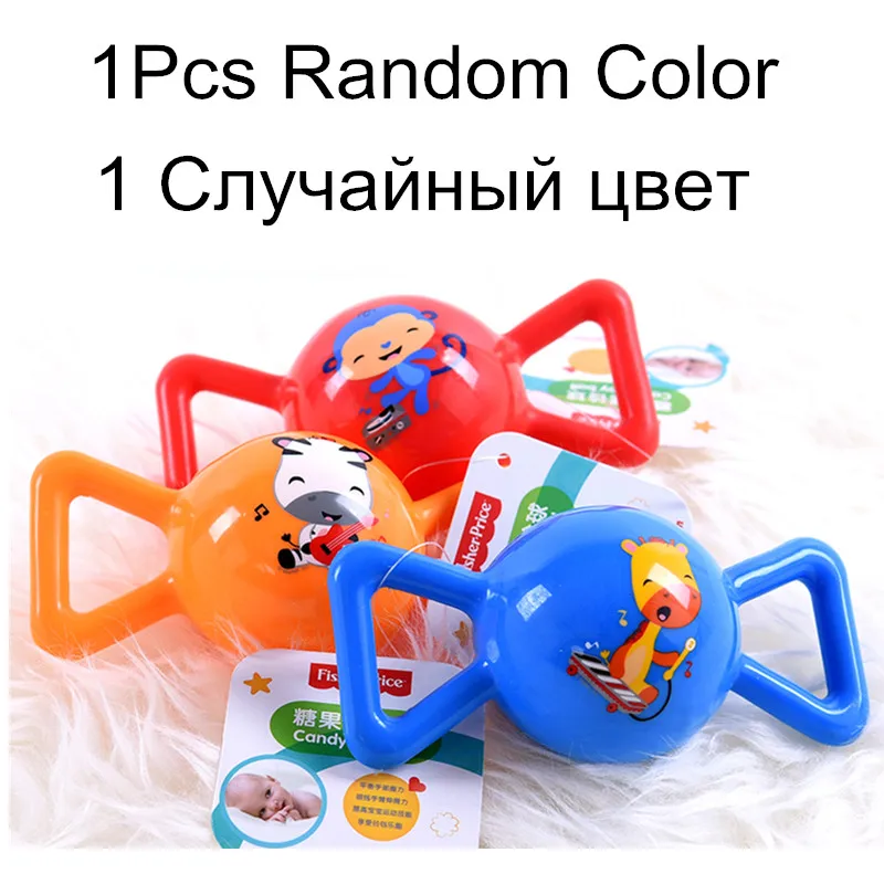 FISHER PRICE детские игрушки для ребенка шар-погремушка со звуками Мягкие плюшевые мобильные игрушки Baby Speelgoed Juguetes Para Los Ninos - Цвет: F0902-5