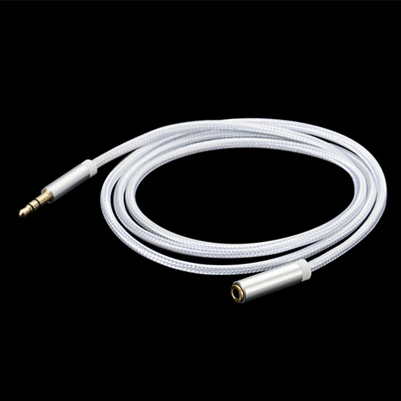 Rankman 3.5mm Jack Male to Female Extension Audio Cable AUX Cord Line for phone MP4 Speaker PC Car Earphone Rankman 3.5mm Jack Male to Female Extension Audio Cable AUX Cord Line for phone MP4 Speaker PC Car Earphone
