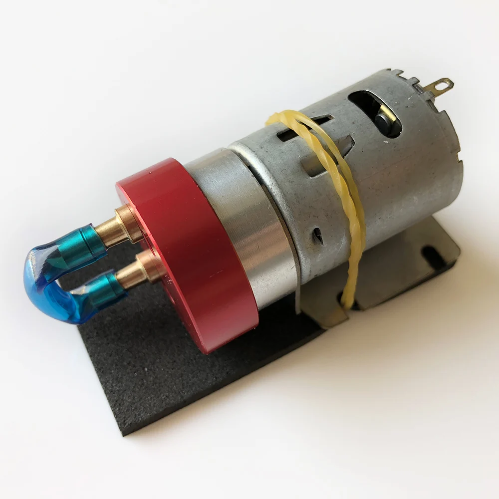 

Remote Control Hobby Parts Aluminum Electric Fuel Pump Metal Gear Smoke Pump With Mounting Bracket For RC Gas Nitro Airplane