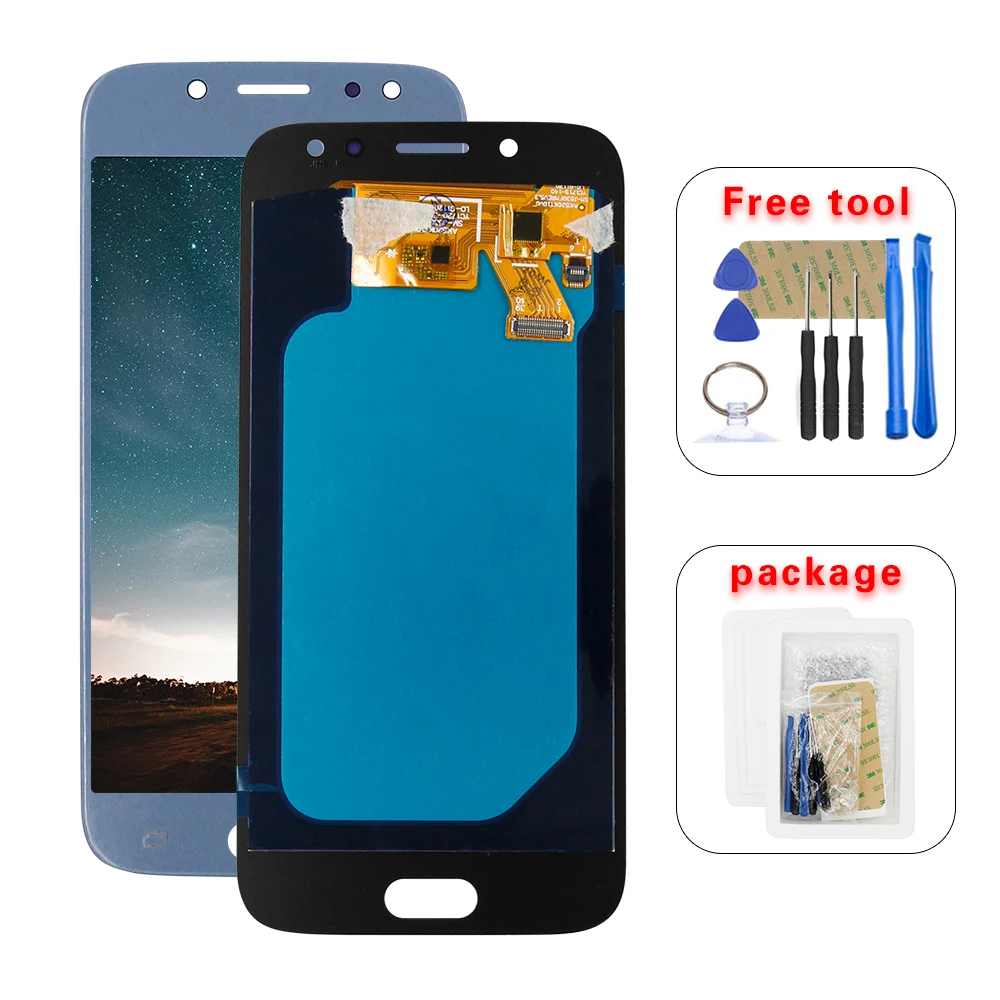 

AMOLED LCD For Samsung Galaxy J5 2017 J530 SM-J530F J530M LCD DisplayTouch Screen Digitizer Assembly
