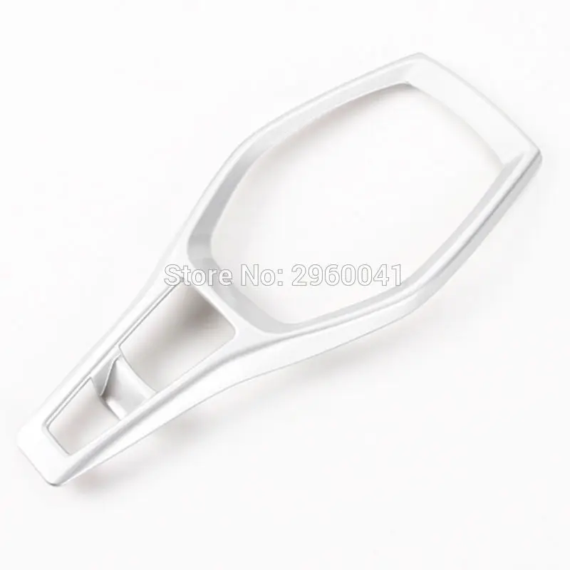 El más nuevo Panel de engranajes plateados recorta la cubierta de cambio piezas interiores de cromo estilo ABS para Chevrolet Camaro 2017