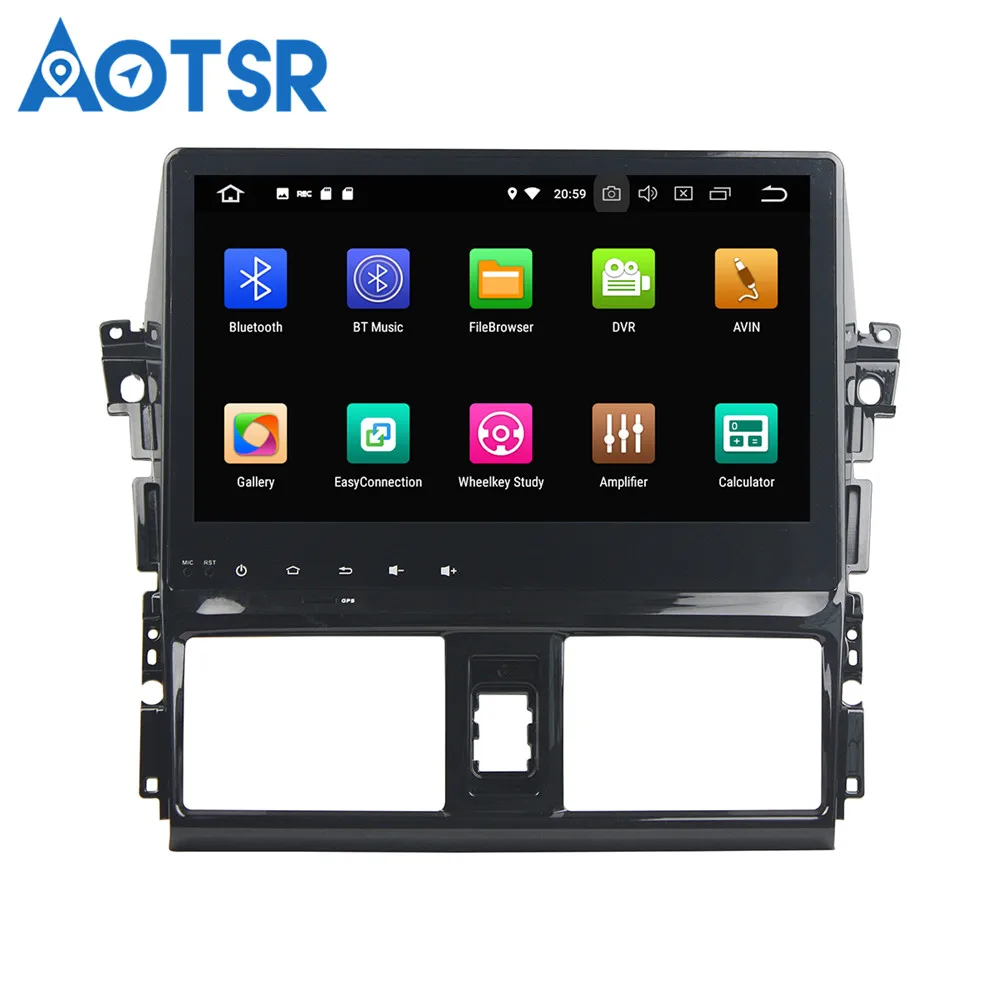 Excellent 10.1 inch Android 8.0 4+32G Car DVD Player GPS navigation For Toyota YARIS 2013-2015 head unit multimedia player tape recorder 2 Excellent 10.1 inch Android 8.0 4+32G Car DVD Player GPS navigation For Toyota YARIS 2013-2015 head unit multimedia player tape recorder 2