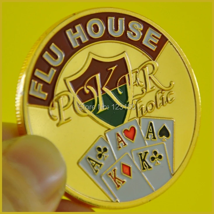 

JZ-072 Diameter 40MM,Card Protector, Texas Holdem Accessories, Flu House
