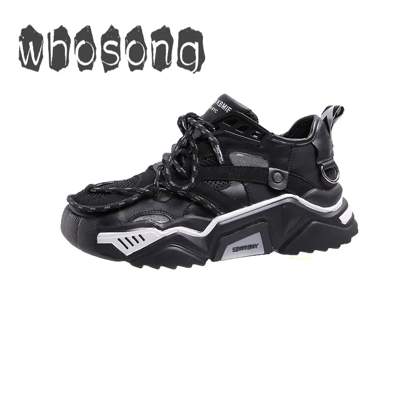 

Shoes Women Chunky Sneakers 2019 Fashion Summer Women Platform Shoes Lace Up Mesh Women Shoes Thick Bottom Dad Shoes For Ladies