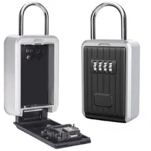 Металлический Стальной Сейф для хранения, словарик, секретная книга, копилка, деньги, секретный сейф для безопасности, наличные ювелирные изделия с замком для ключей