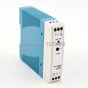 

12V 0.84A 10W din rail single output switching power supply MDR-10-12