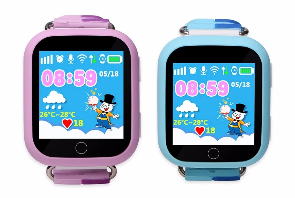 GPS Smart Watch Q750 GPS Tracker With Wifi 1.54inch Touch Screen SOS Call 6 Location Ways Tracker For Kid Safe Anti-Lost Monitor gps location tracker