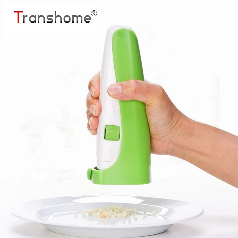 

Transhome 1Pcs Multi-Function Garlic Cube Presser Grater Garlic Mincer Fruit Vegetable Tools Kitchen Tools Gadget Accessories