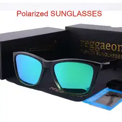 Reggaeon высокое качество поляризованных солнцезащитных очков Для мужчин солнцезащитные очки для вождения солнцезащитные очки модные