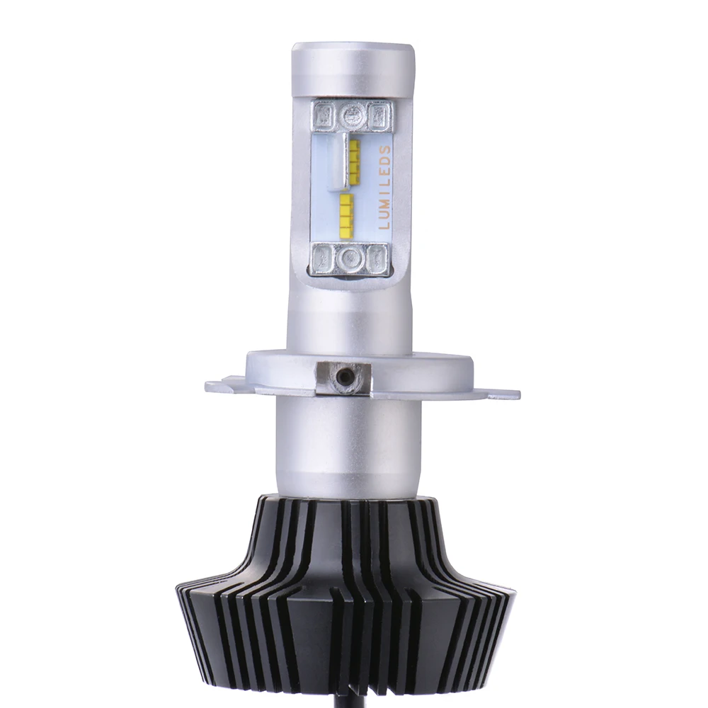 2 шт. для Philips СВЕТОДИОДНЫХ Чипов 80 Вт 9600LM H4/9003 Фары Высокой 6000 К Лампы White LD907 |