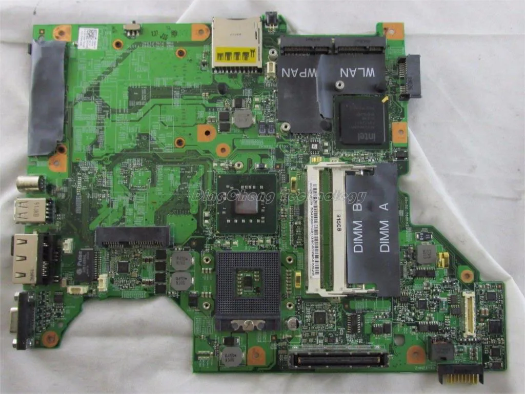 اللوحة لابتوب dell E5500 0X704 K CN-0X704K 48.4X802.021 GM45 DDR2 المتكاملة بطاقة جرافيكس