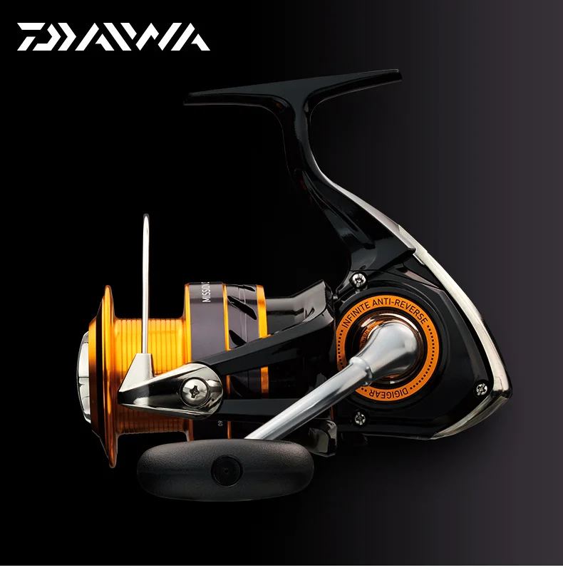 Новая модель спиннинговая Рыболовная катушка DAIWA MISSION CS 2000S 2500S 3000S 4000S 3+ 1 шарикоподшипник DIGI GEAR II TWIST BUSTER