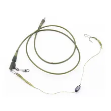 2 шт./лот 850 мм рыболовные снасти для ловли карпа группа Плетеный крючок рыболовная веревка аксессуары