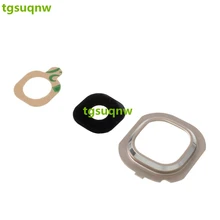 Задняя крышка объектива камеры Кольцо для samsung Galaxy J7() J710/J5() J510 задняя камера стекло объектив белый/черный/золотой