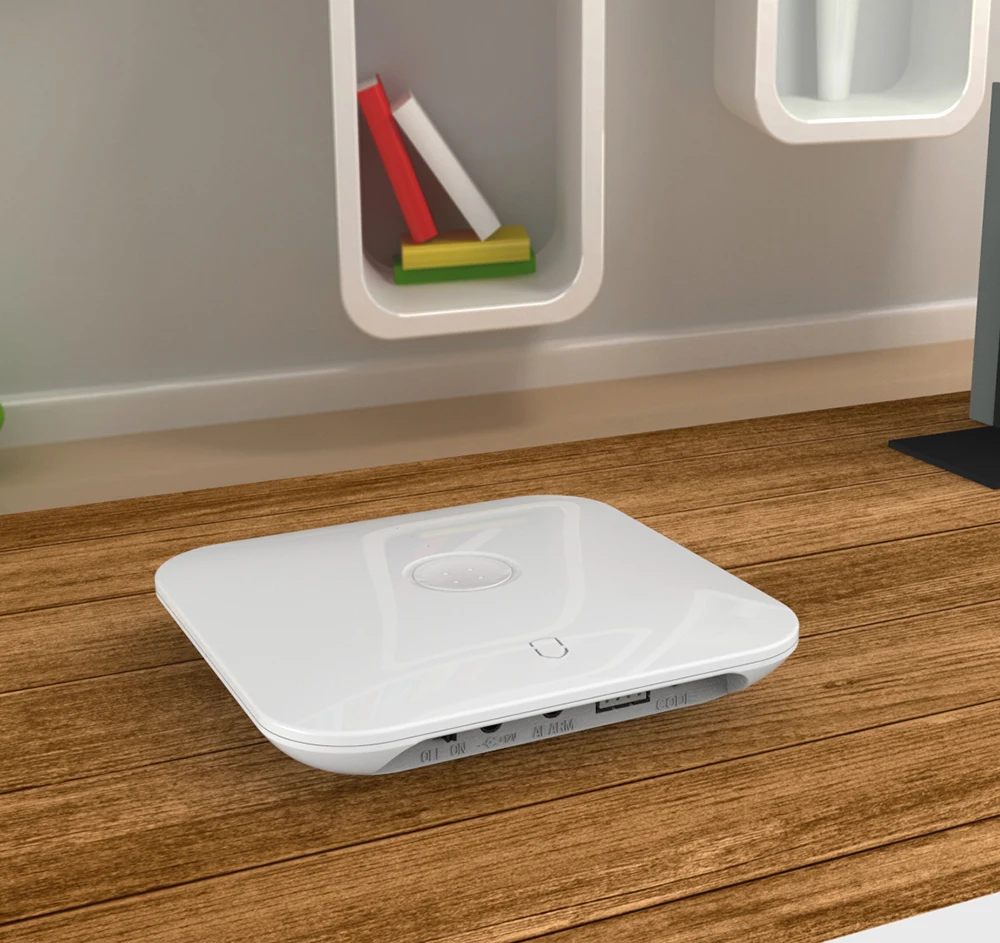 Secustone más barato inteligente 2,4G Wifi sistema de alarma de seguridad para el hogar Sensor de puerta PIR Detector de movimiento Keyfobs 433 MHZ