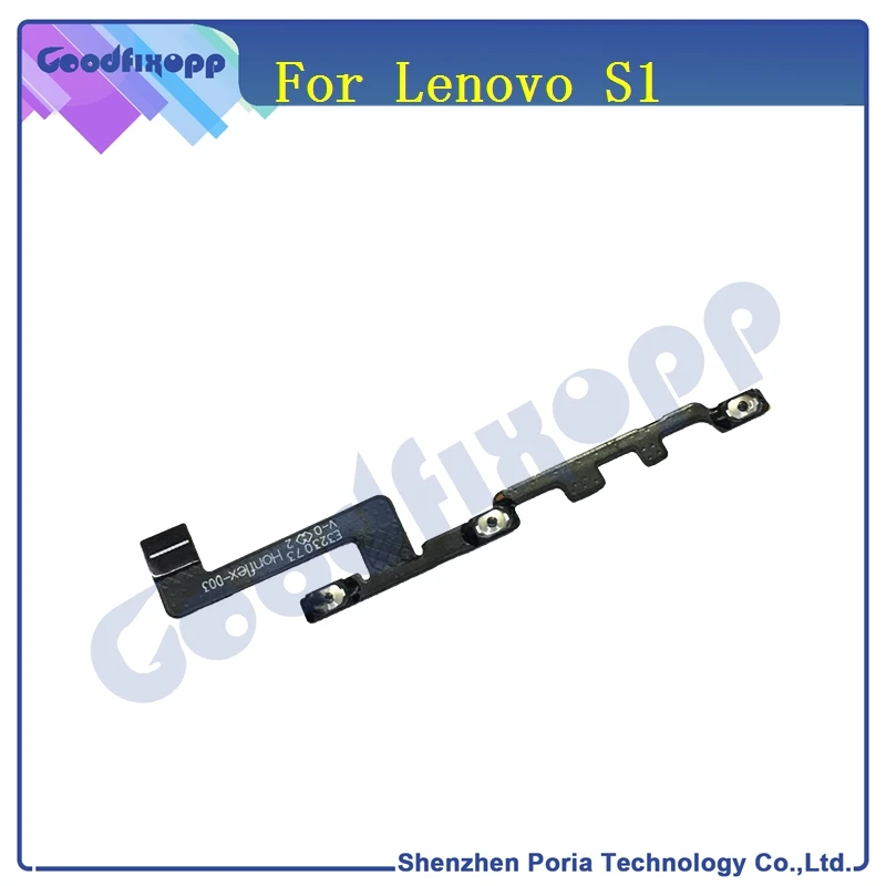LEN051 Original 100% tested For Lenovo S1 Power on off Volume Button Up Down Key Flex Cable Ribbon Replacement Parts free shipping(4)