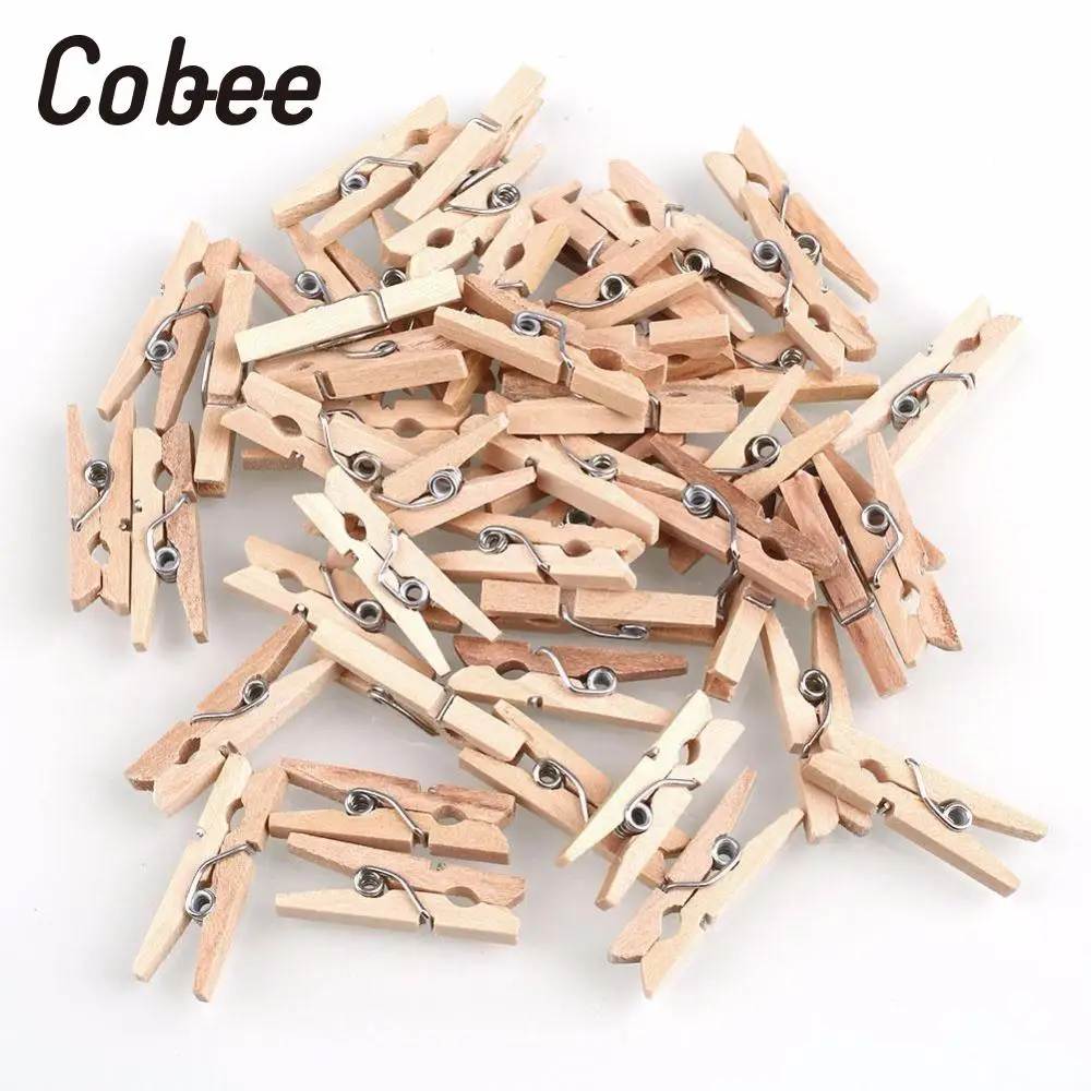 cobee 150pcs natural wooden clothes paper cobee 150pcs natural wooden clothes paper