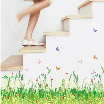 

Zs Sticker 35*100 cm Grass Stickers lawn Wall Sticker Home Decor Accessories Bedroom Decor Wall Stickers Home Decor Living Room