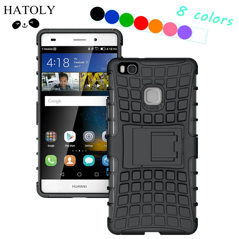 

HATOLY Cover Huawei P9 lite Case Heavy Hard Super Rubber Silicone Phone Case for Huawei P9 lite Cover for Huawei P9 lite 2016 *<