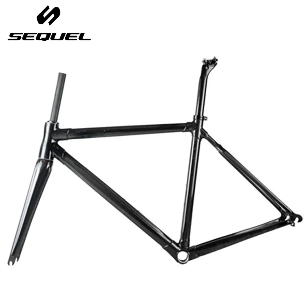 SEQUEL DCRF03 Toray 800 3k Глянцевая готовая cadre velo route carbone BSA Di2 и механические оба высокого