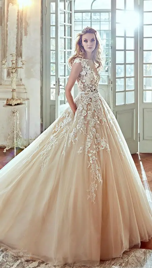 A Line Wedding Dresses 2017 10