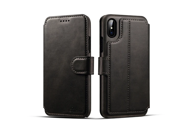 PU Leather Flip Case for iPhone X XS XR XS Max (5)