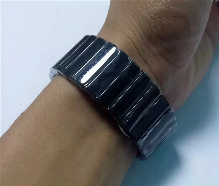 space black link bracelet 42mm