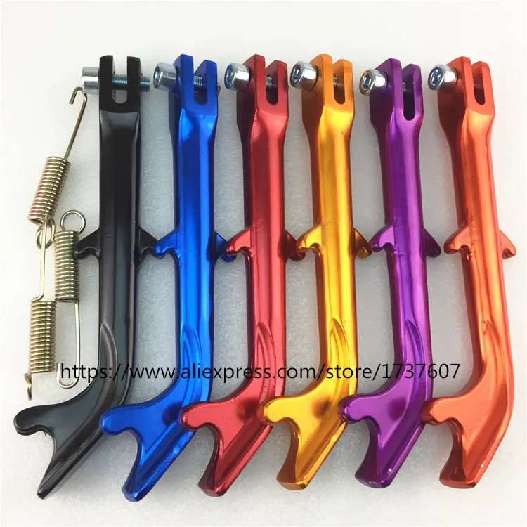 

1pcs Motorcycle 25cm/22cm Kickstand Parking Rack Bike Support Side Kick Stand Foot Brace Motorcycle parking holder