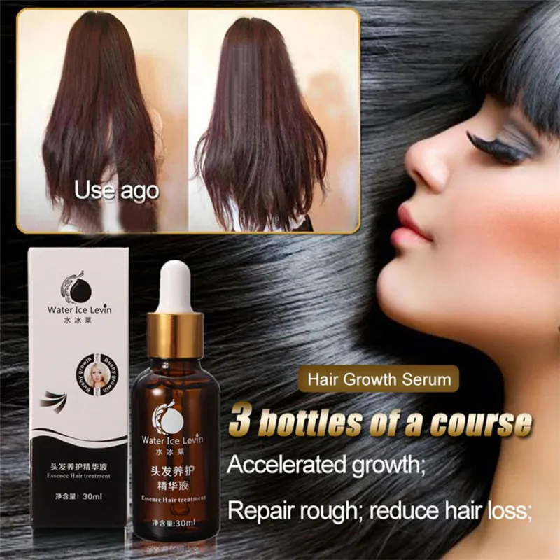 30ml Shampoo Fast Hair Growth Serum Hair Loss Treatment Fibers Growing