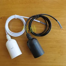 Высокое качество Белый Черный 2 цвета E27 лампа база DIY аксессуары для ламп
