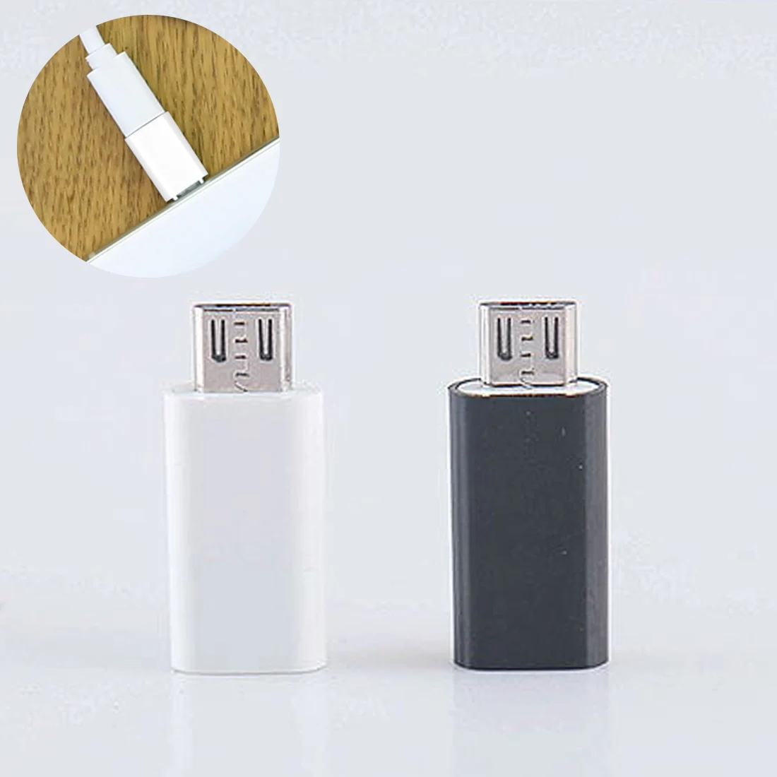 

High Speed Type-C Female to Micro USB 2.0 Male USB 3.1 Converter Data Adapter for Phone Tablet PC Android Phone Accessories