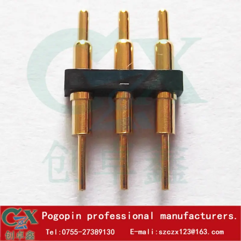 Ток оптовая продажа 3 контактный разъем pogo пружинный игла разъем|spring connector|needle
