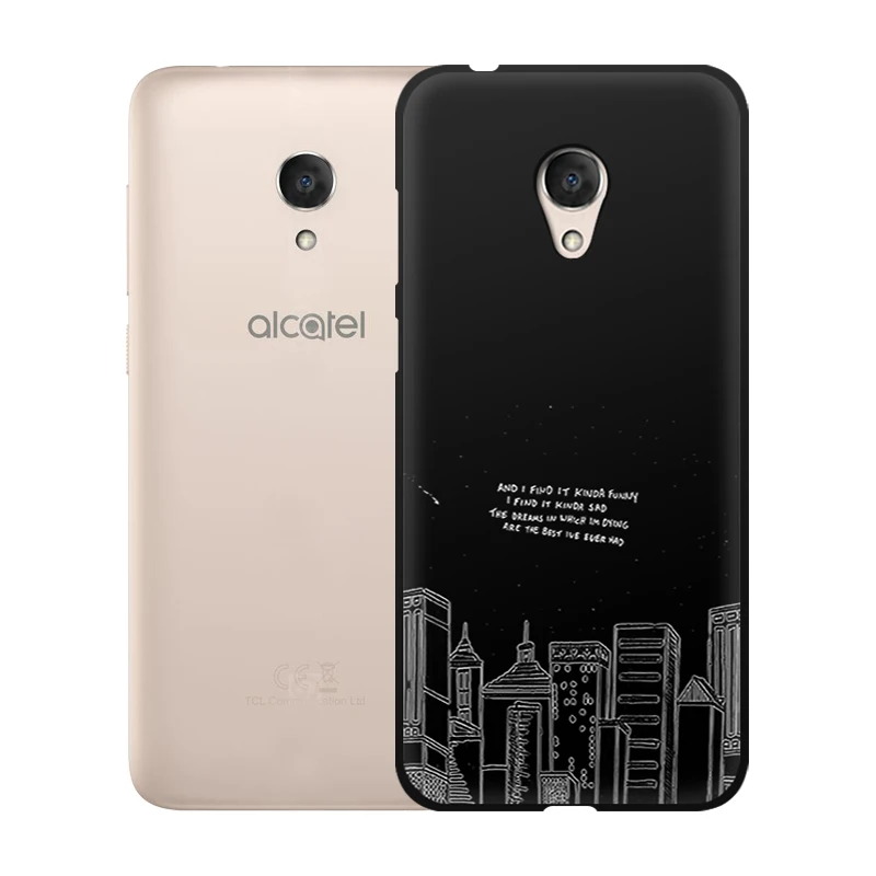 JURCHEN чехол для Alcatel 1X чехол из мягкого ТПУ 3D мультяшный силиконовый чехол на заднюю панель чехол для Alcatel 1C чехол для телефона 5009A 5059D 5009 5059 - Цвет: 8